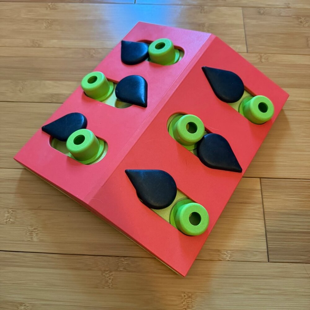♥3 for $15♥ Nina Ottosson by Outward Hound Melon Madness Puzzle & Play Cat Toy